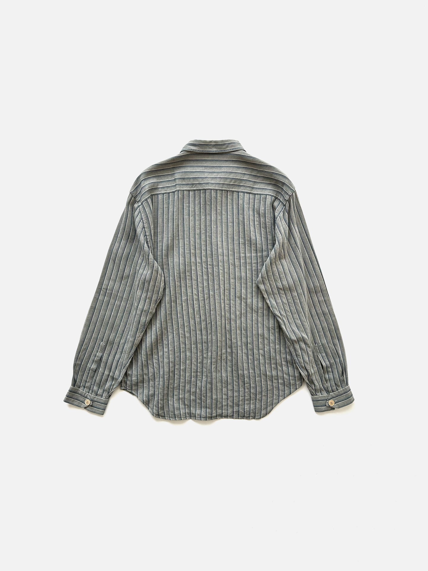 90s Giorgio Armani Shirts in Linen Viscose Cotton