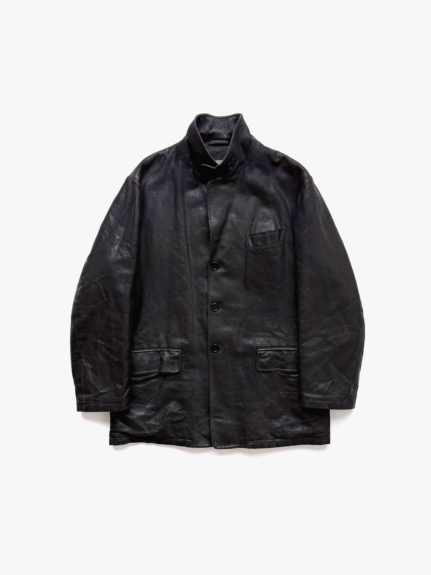 1990年代のAllegriによる、Martin Margiela在籍期に制作されたコットンウール素材のコーティングジャケット。