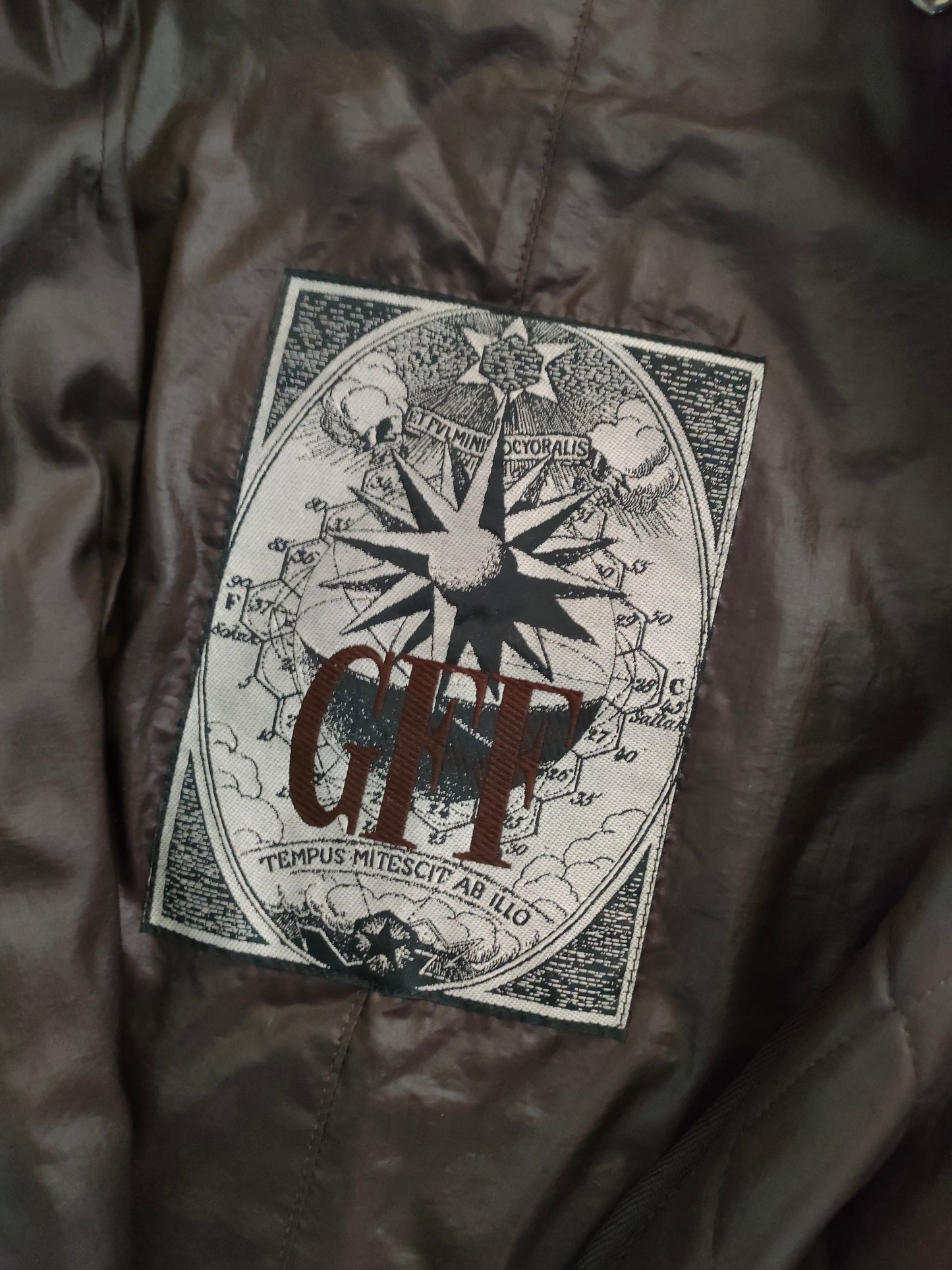 '90s GFF Gianfranco Ferre Quilted Coat in Nylon