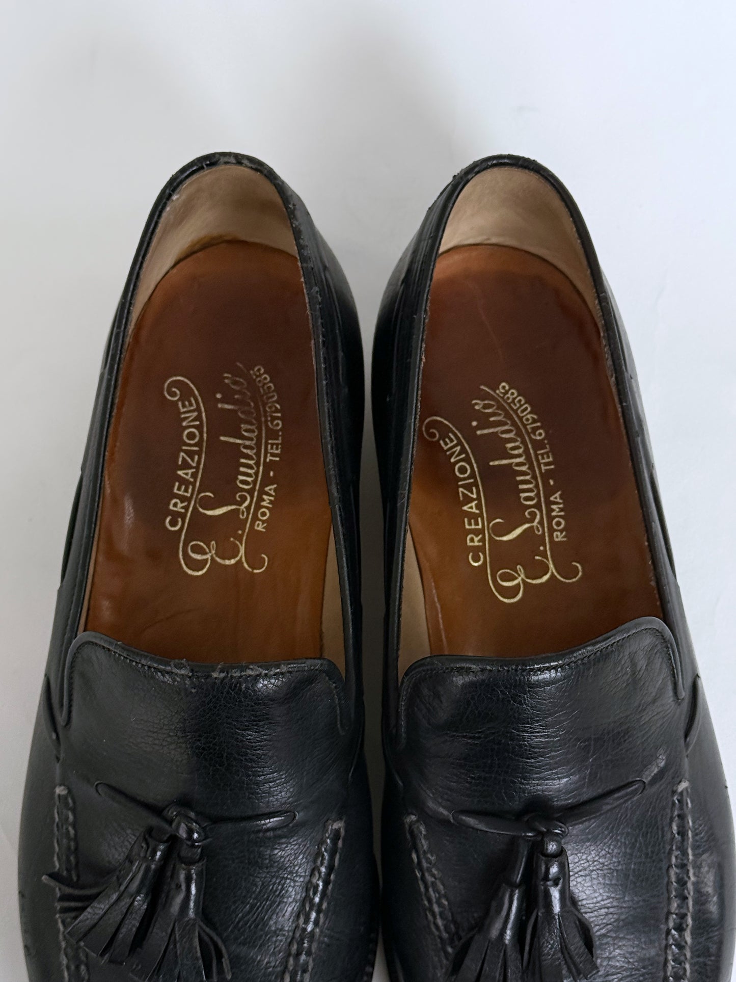 Vintage Laudadio Roma Su Misura Loafers in Leather