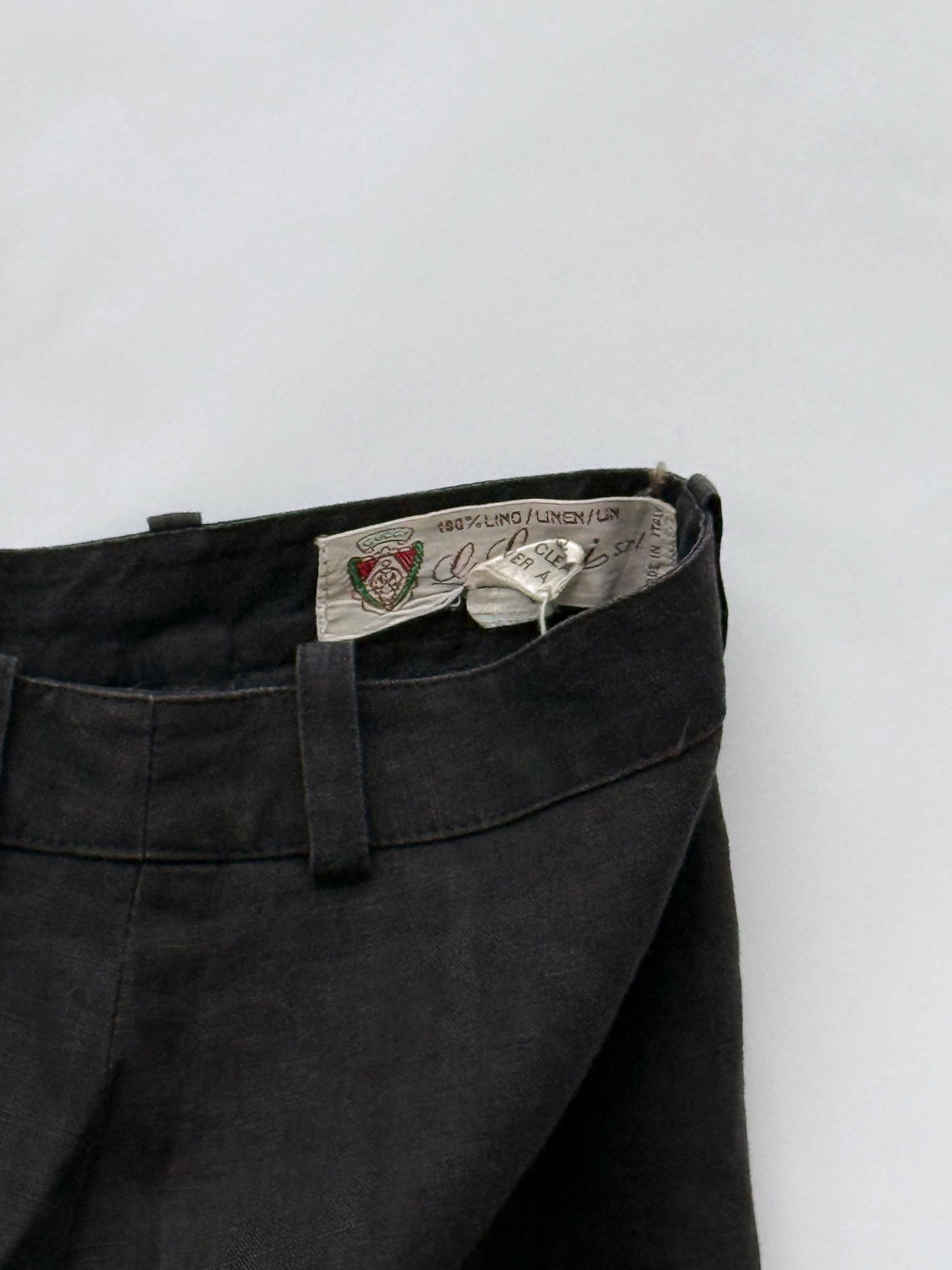 '70s Gucci Trousers in Linen