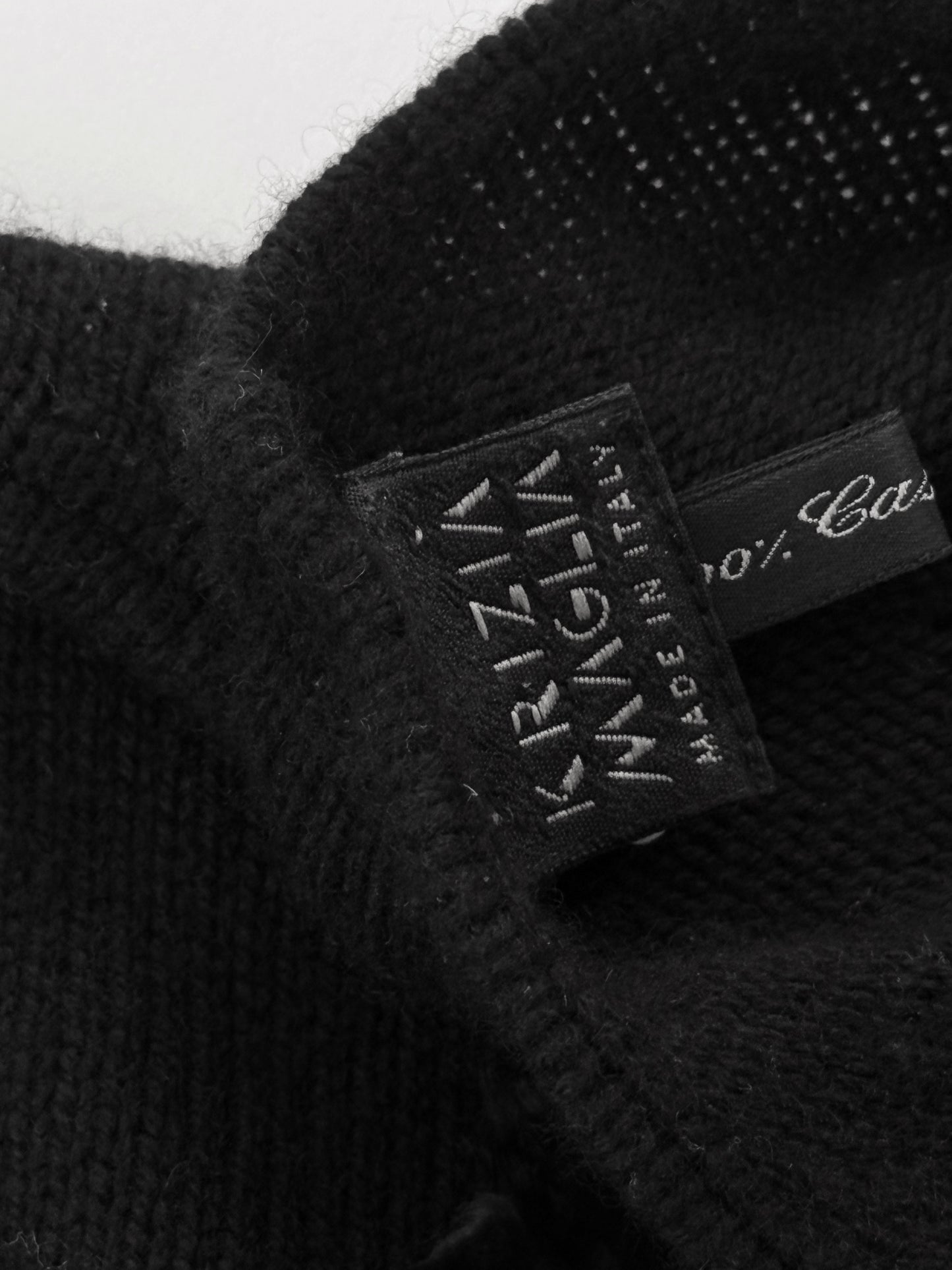 '00s Krizia Sheep hair Patch Sweater in Cashmere