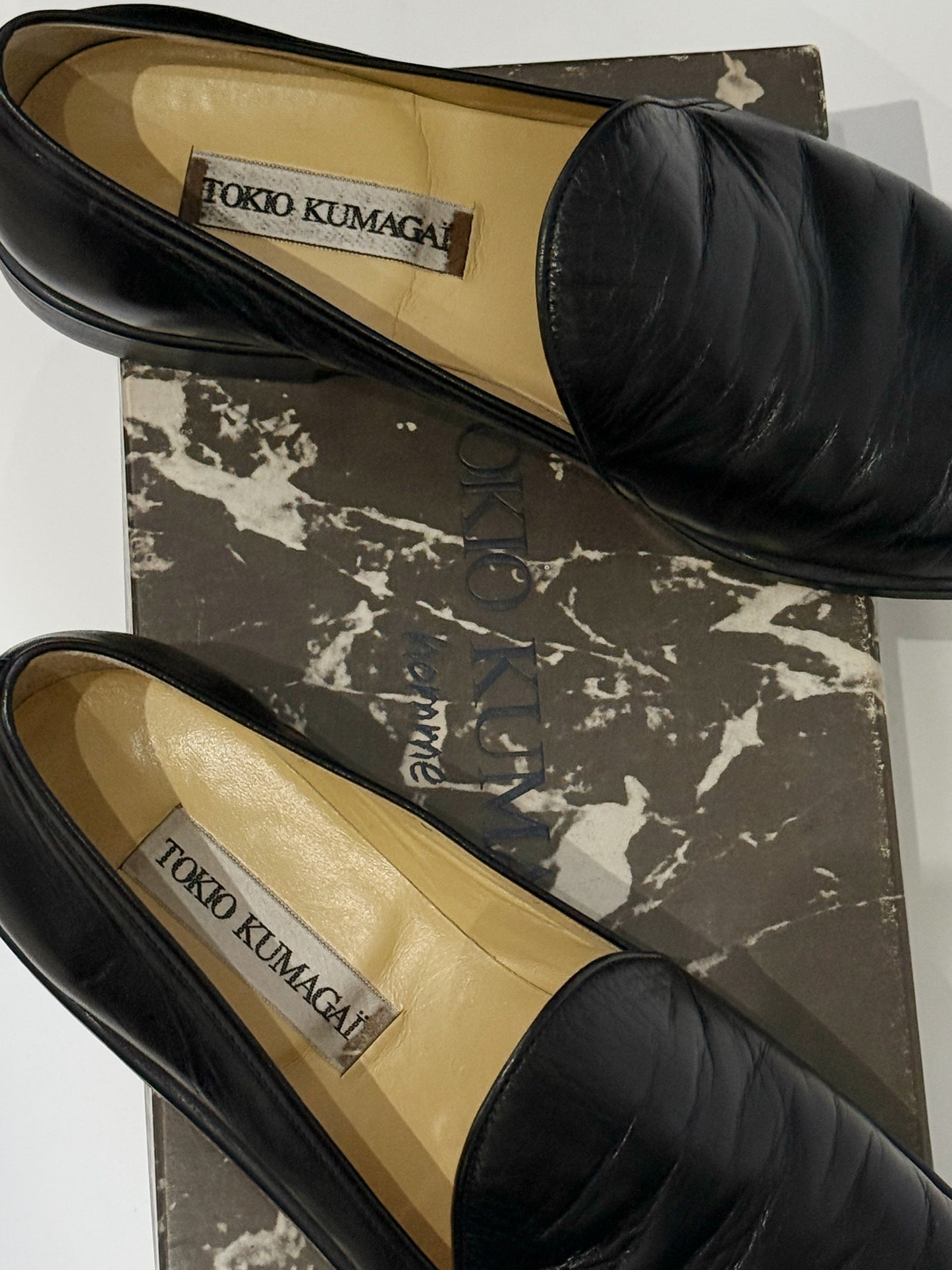 '80s Tokio Kumagai Loafers in Leather