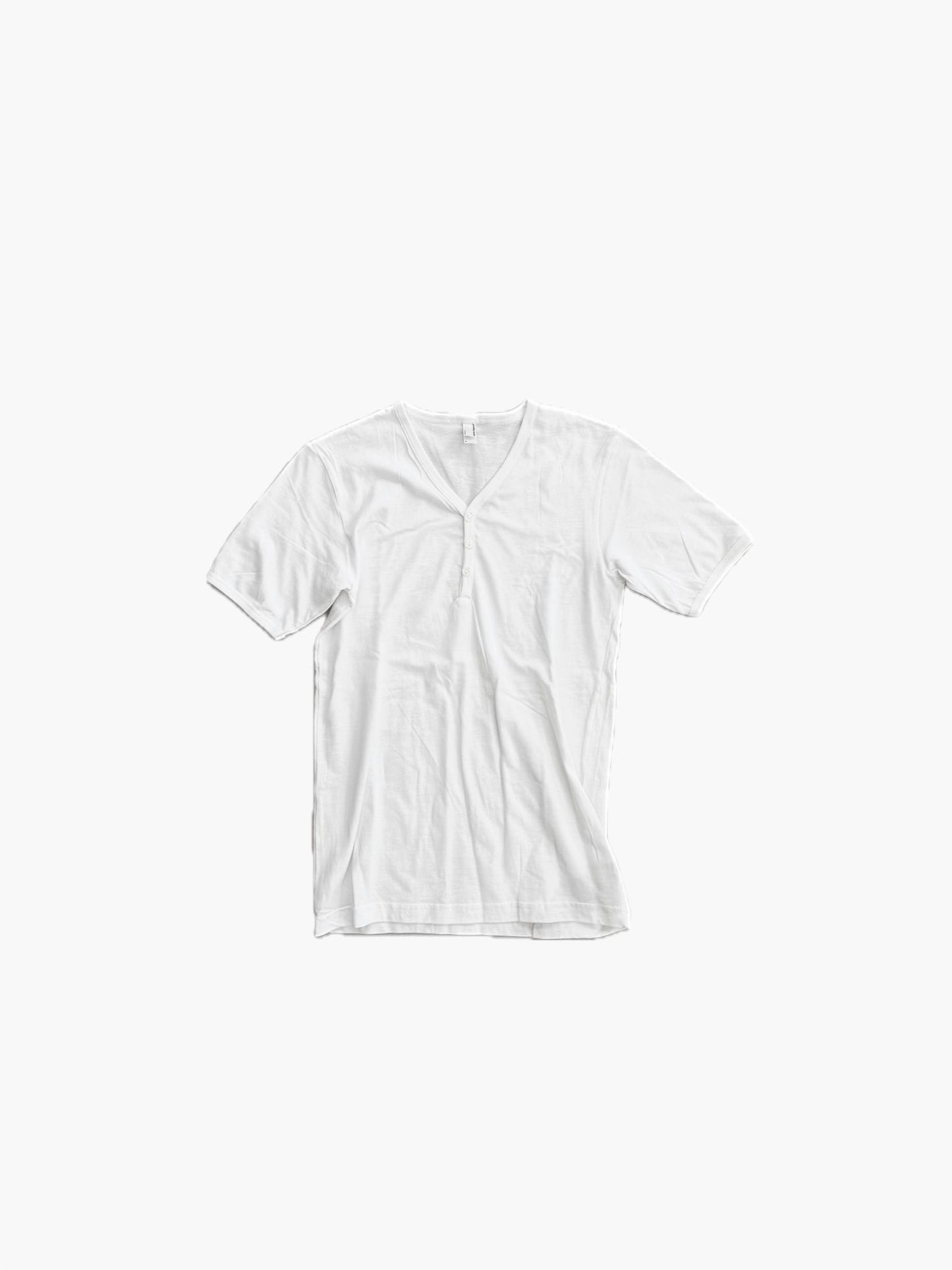 NOS '10s American Apparel Henley T-shirts in Cotton