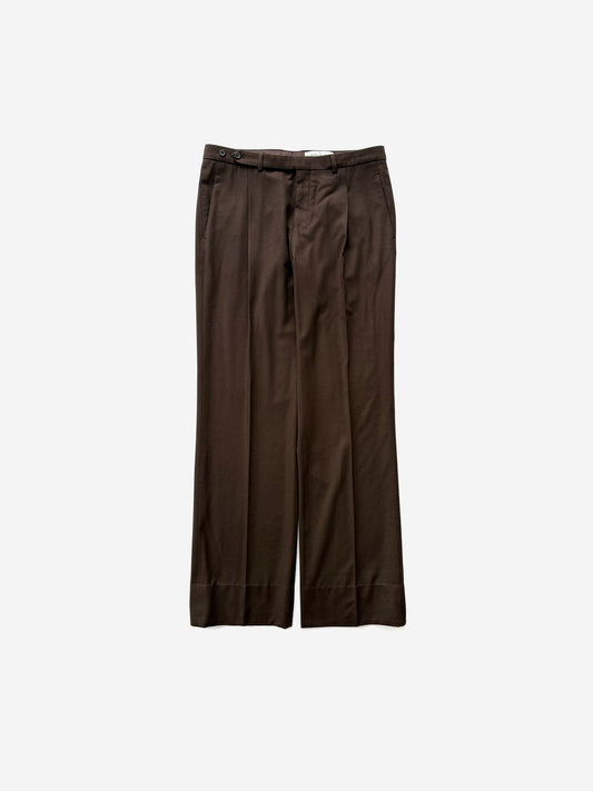 2008AW Yves Saint Laurent by Stefano Pilati Baggy Trousers in Wool