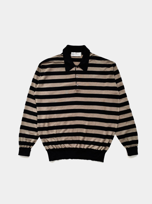 John Smedley Polo Sweater in Wool