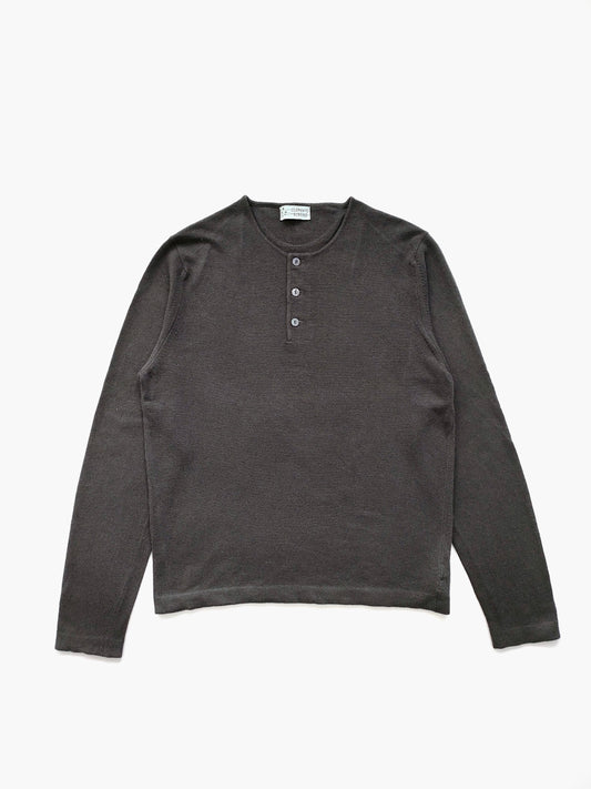 Clements Ribeiro Henley neck Sweater in Cashmere