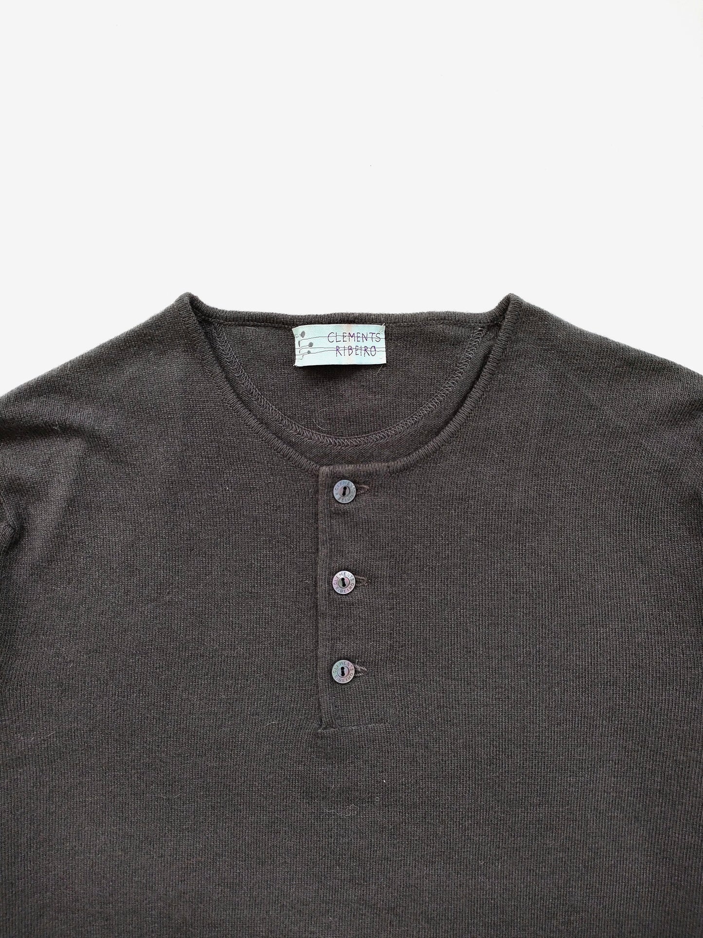 Clements Ribeiro Henley neck Sweater in Cashmere