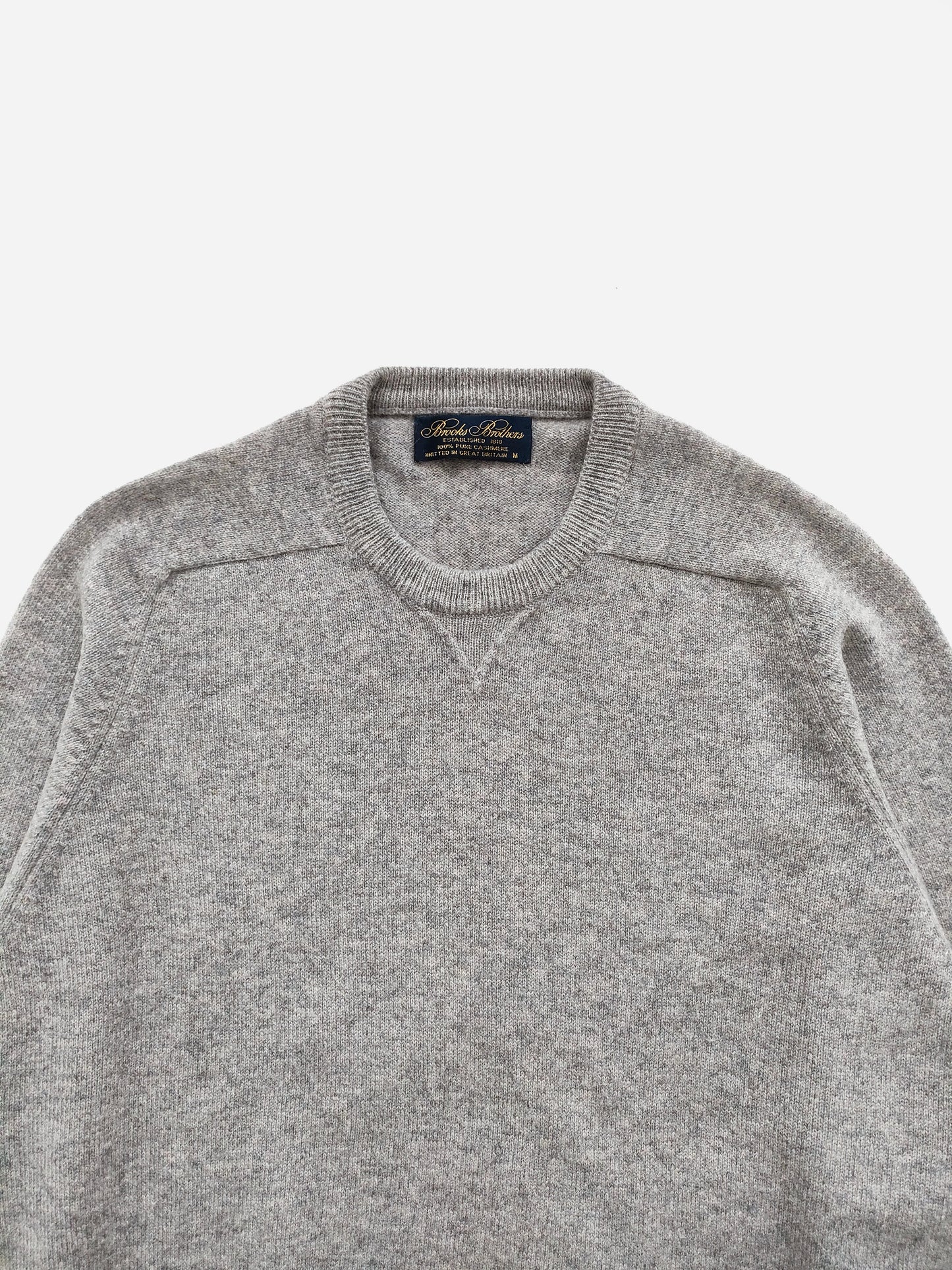 Brooks Brothers Scottish Crewneck Sweater in Cashmere