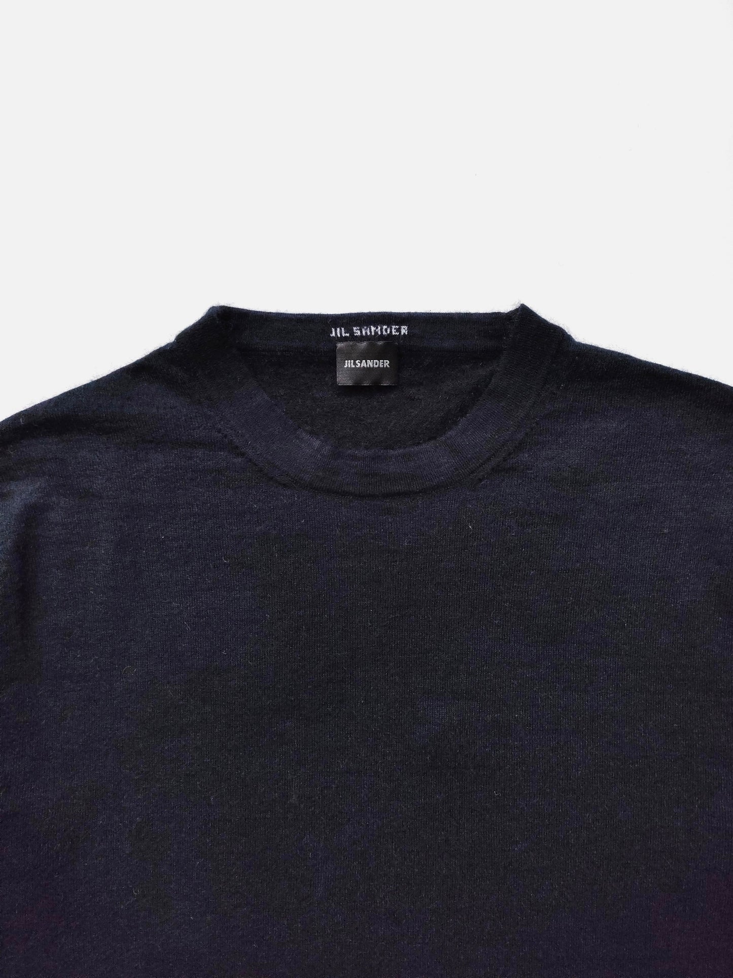 '90s Jil Sander Crewneck Sweater in Cashmere Cotton