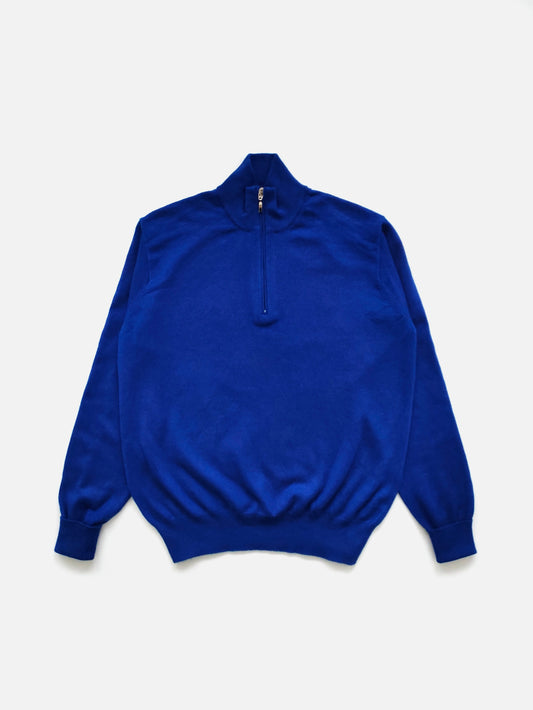 Italian Half-Zip Sweater in Cashmere