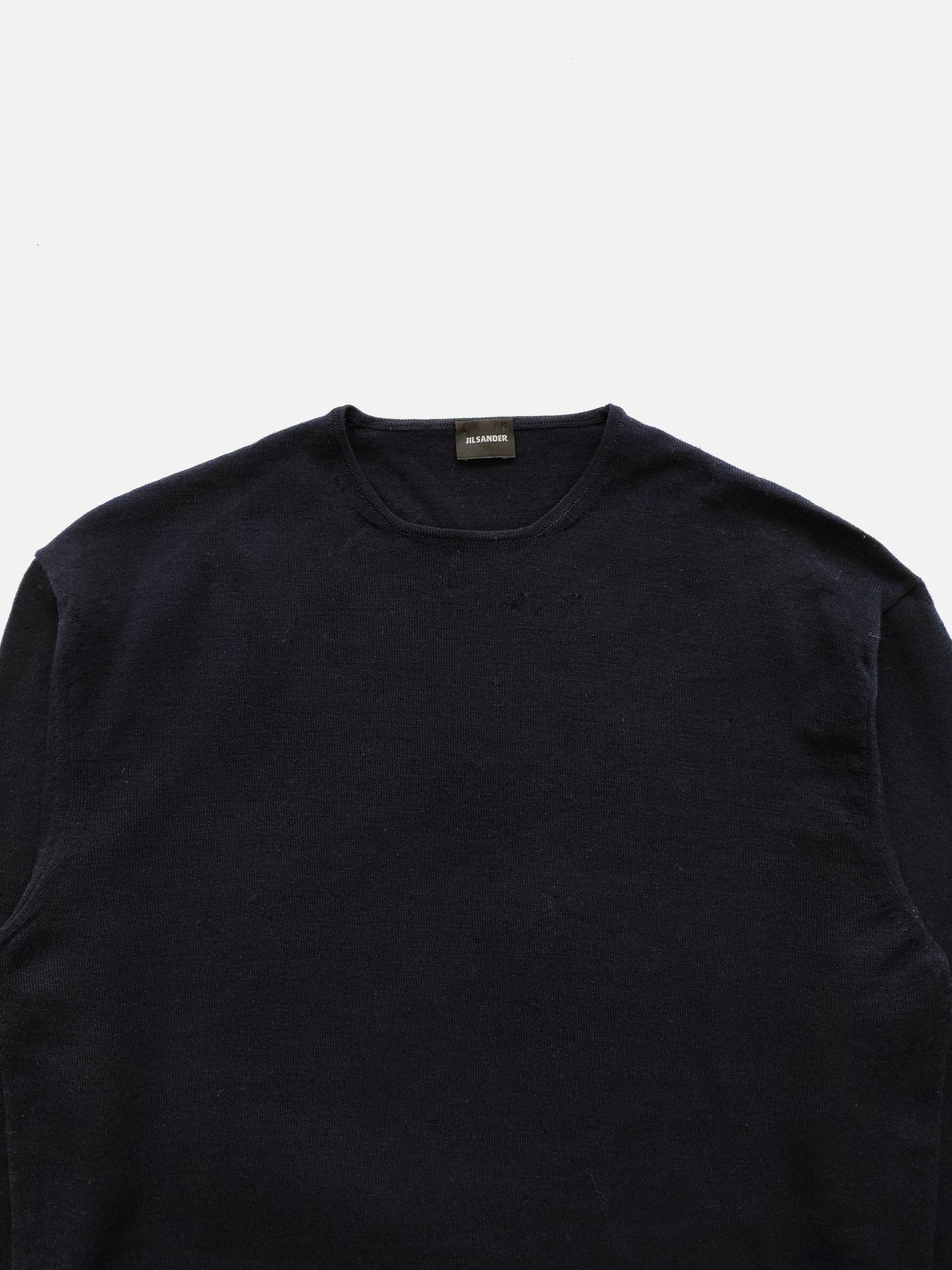 '90s Jil Sander Crewneck Sweater in Wool