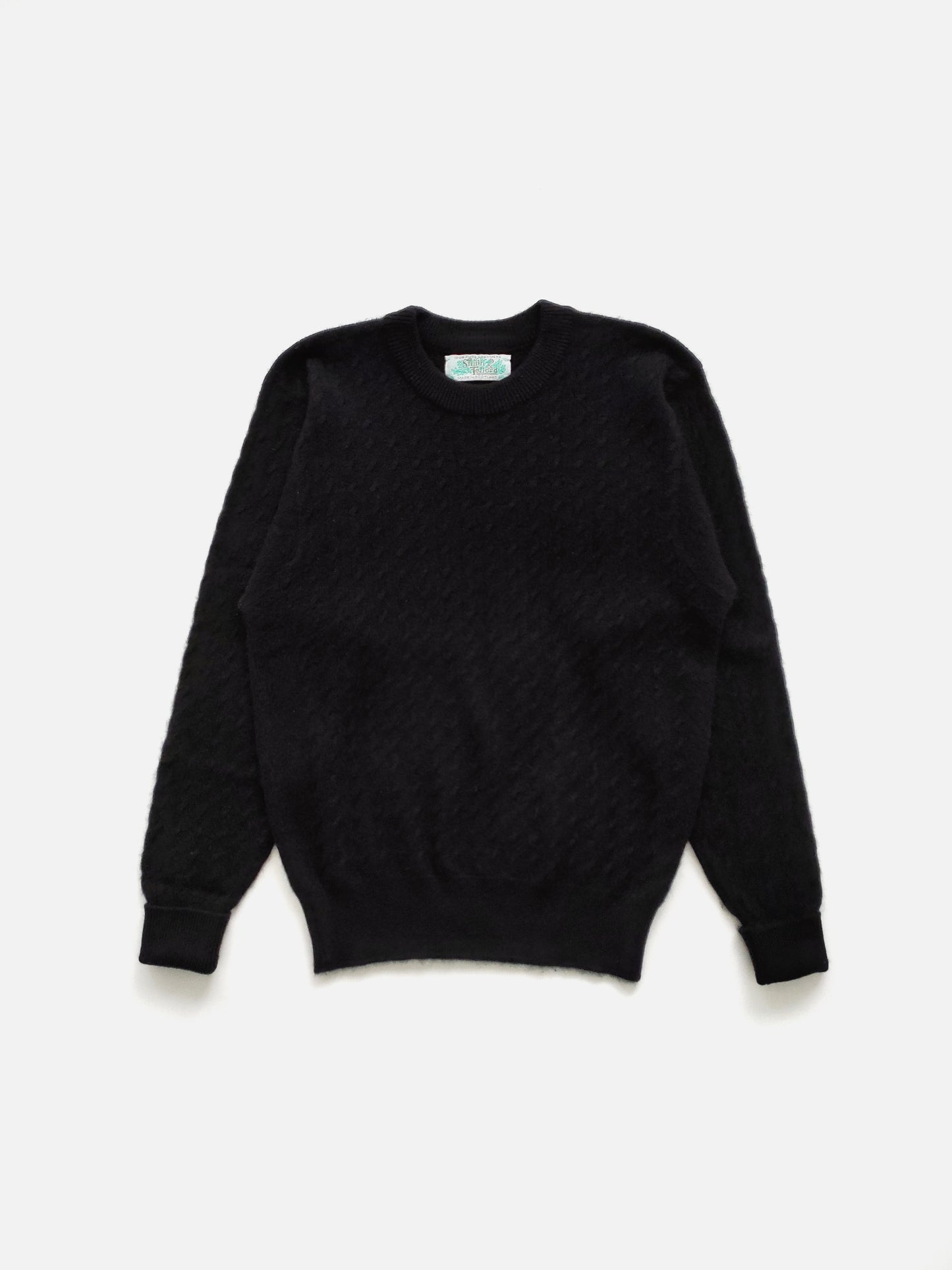 Smith & Tellford Heavy Knit Crewneck Sweater in Cashmere