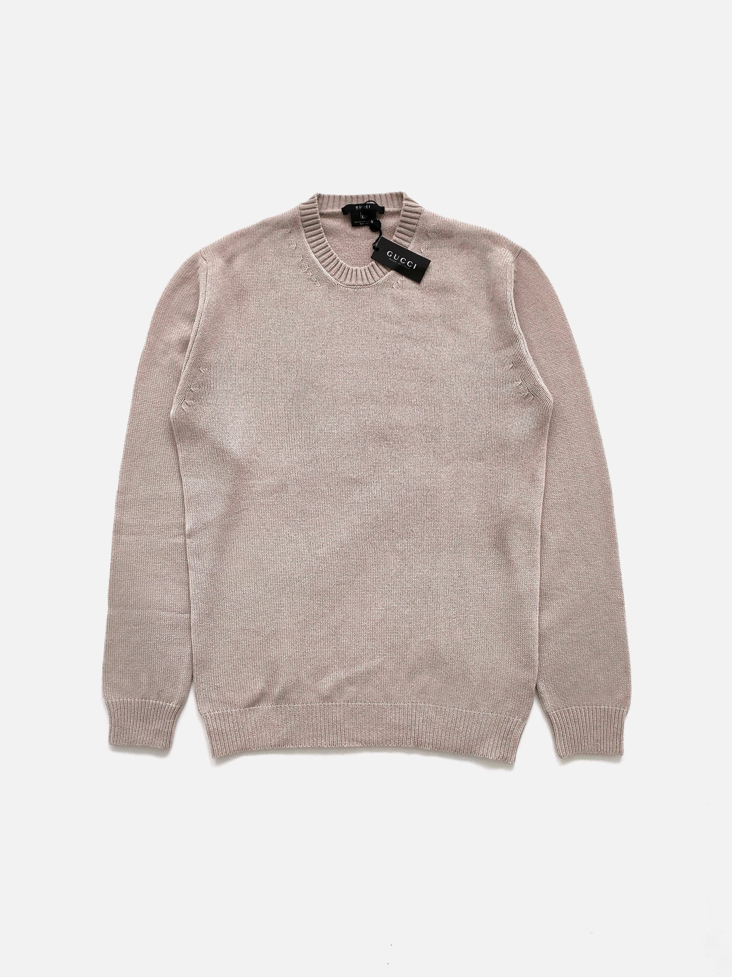 '00s NOS Gucci Crewneck Sweater in Cashmere