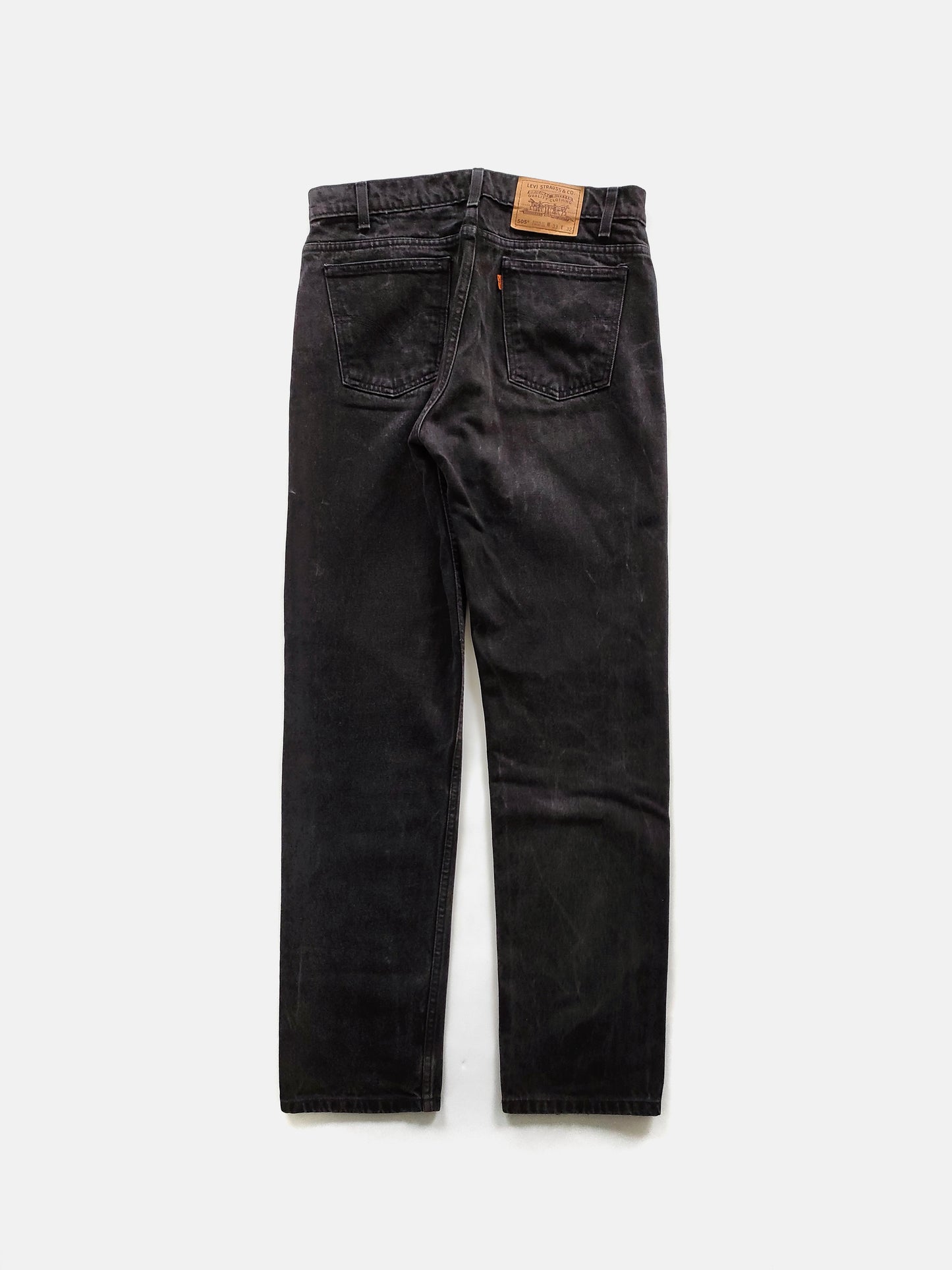 Levi's 505 Black Jeans W33