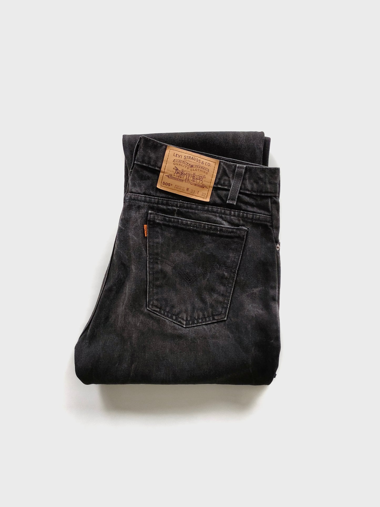 Levi's 505 Black Jeans W33