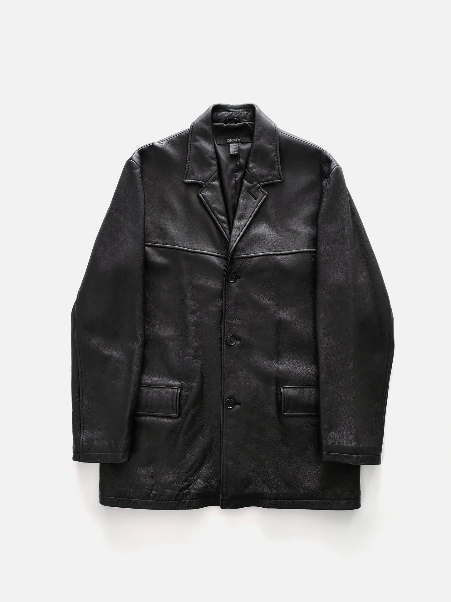 DKNY Coat in Leather