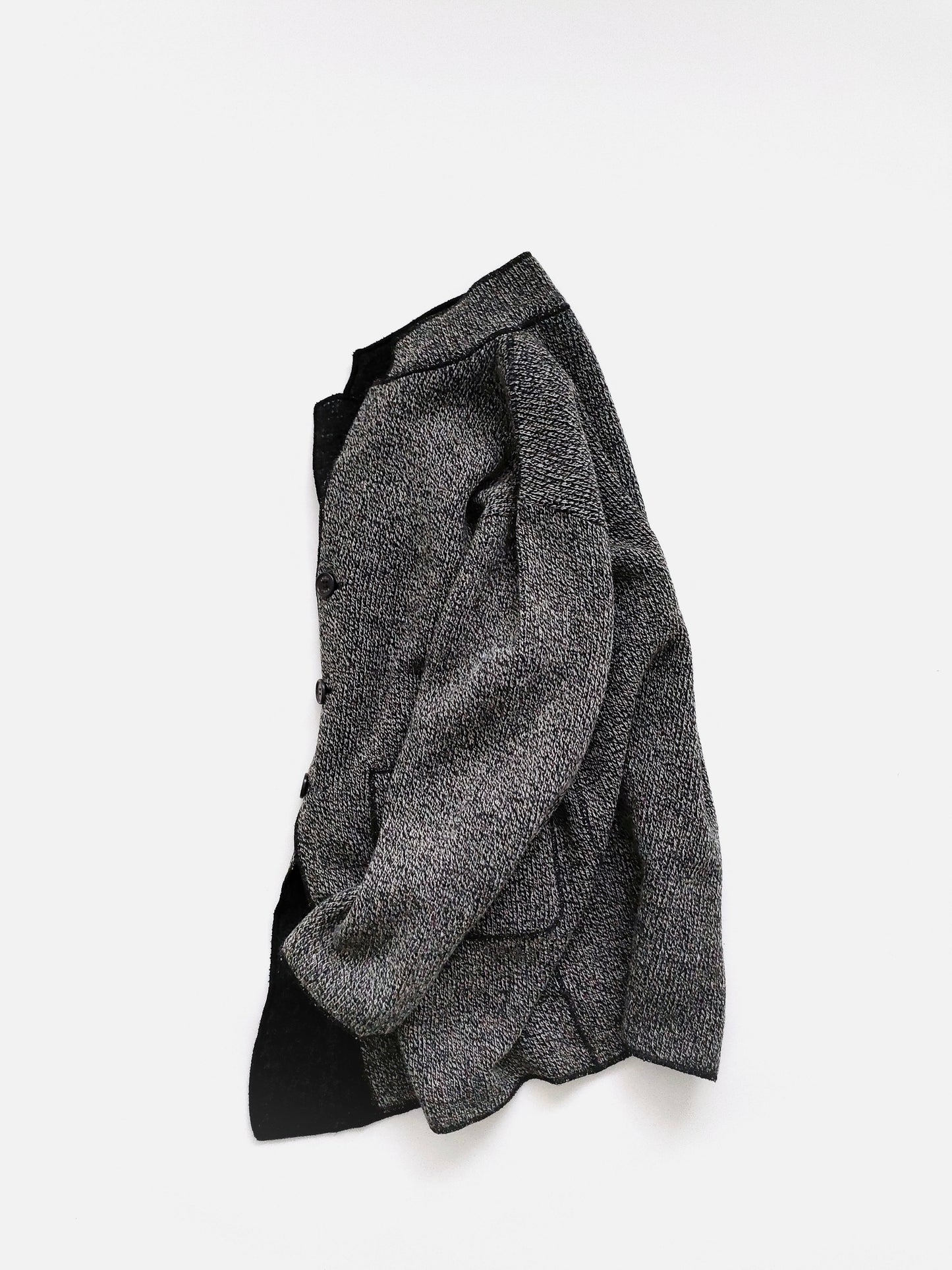 Krizia Uomo Knit Jacket in Wool