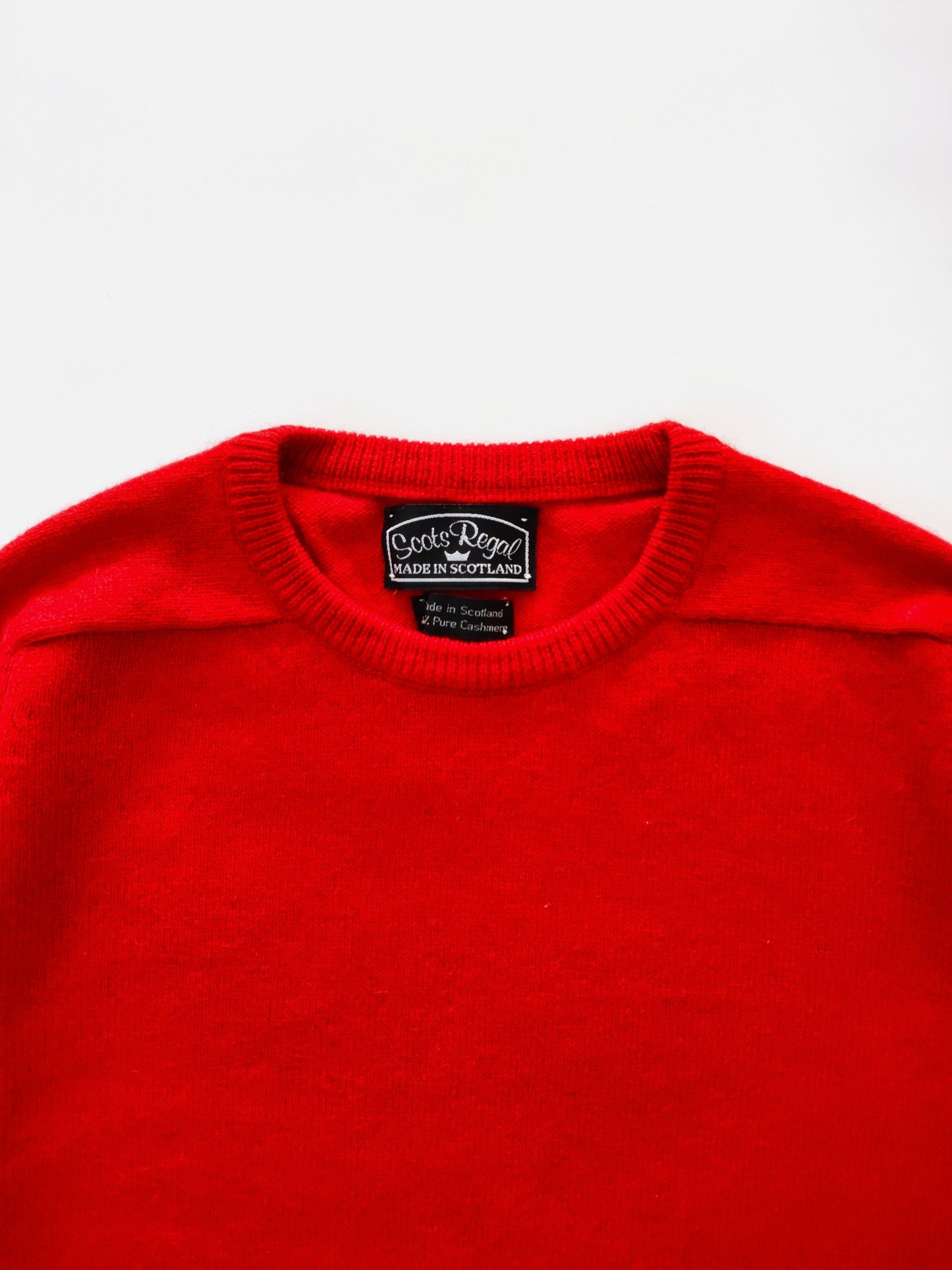 Scottish Crewneck Sweater in Cashmere