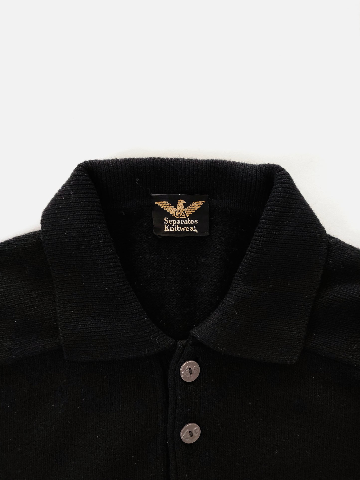 Giorgio Armani Polo Sweater in Wool