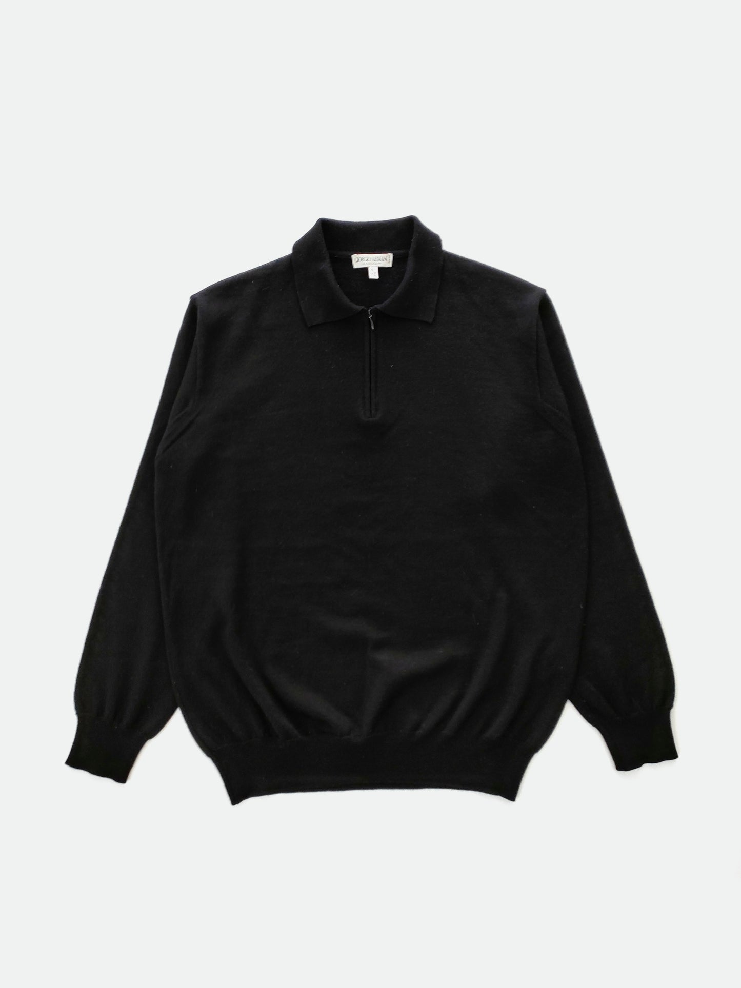 Giorgio Armani Polo Sweater in Wool Silk Cashmere