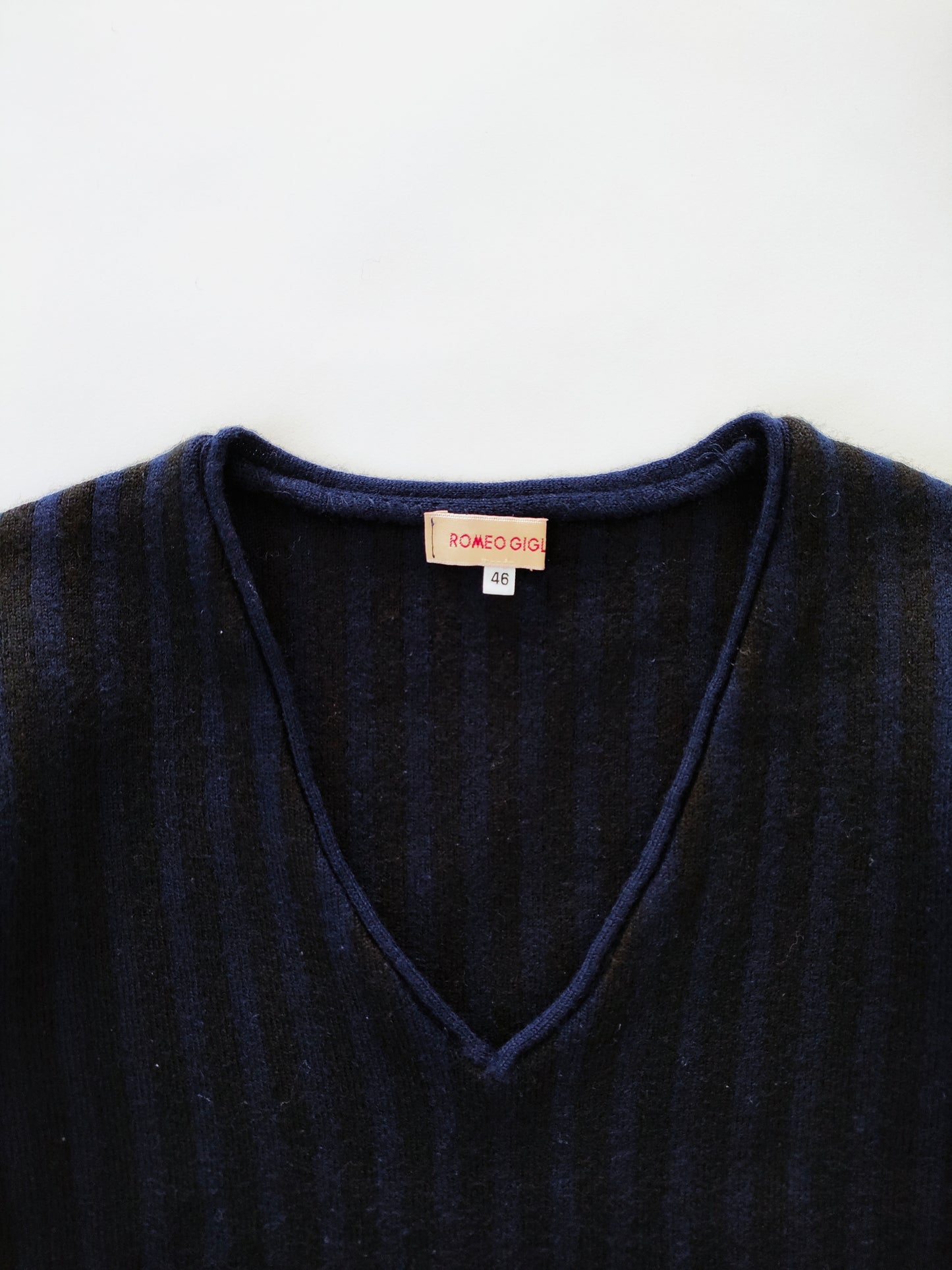 Romeo Gigli V-neck Sweater in Wool