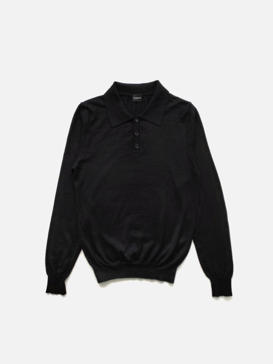'90s Jil Sander Polo Sweater in Cashmere Silk