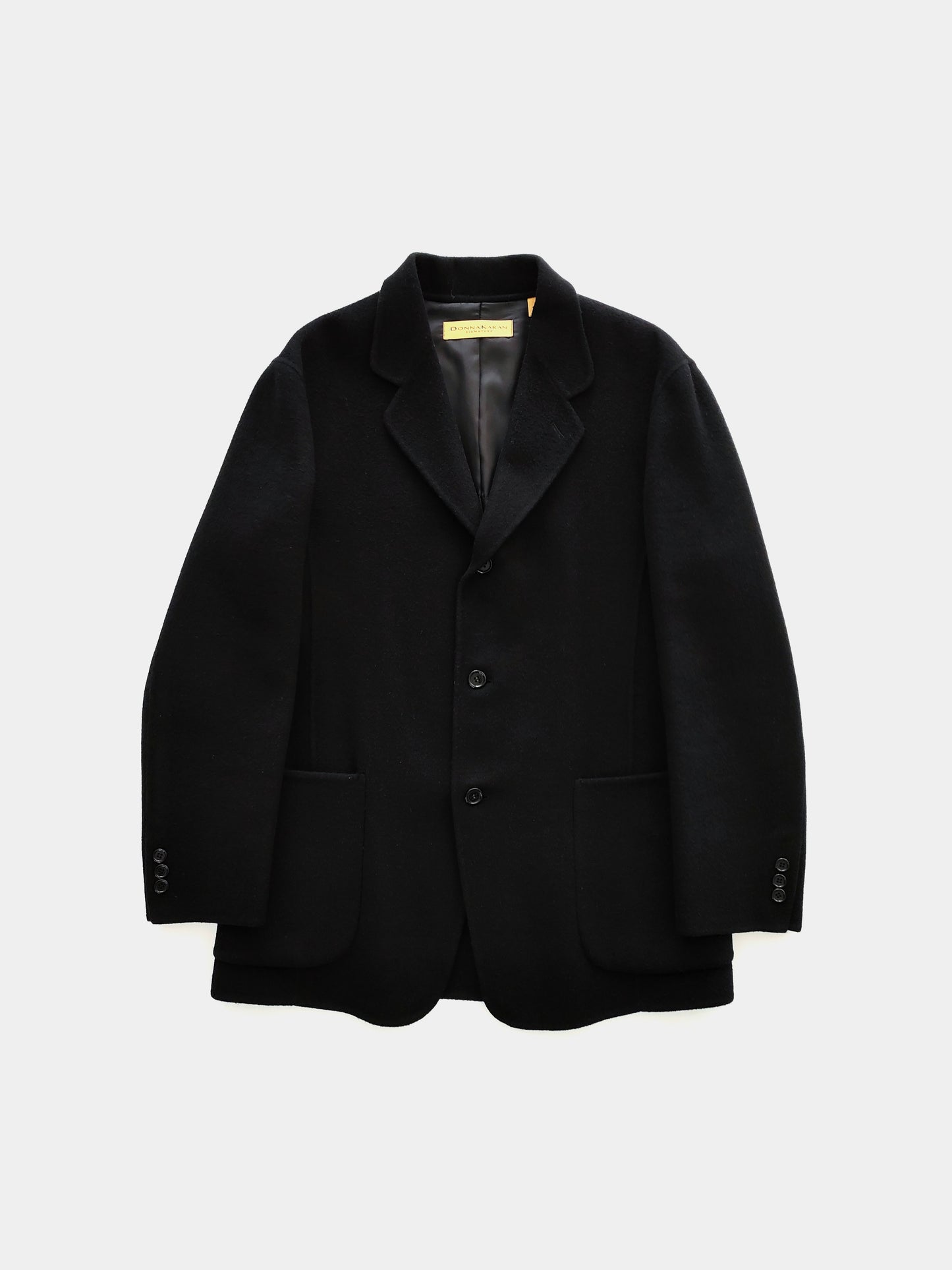 Donna Karan Signature Double Face Jacket in Wool