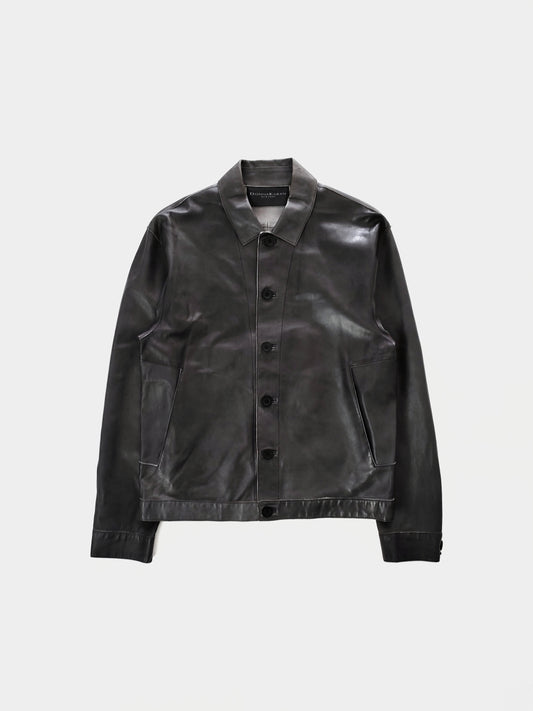 Donna Karan New York Jacket in Leather