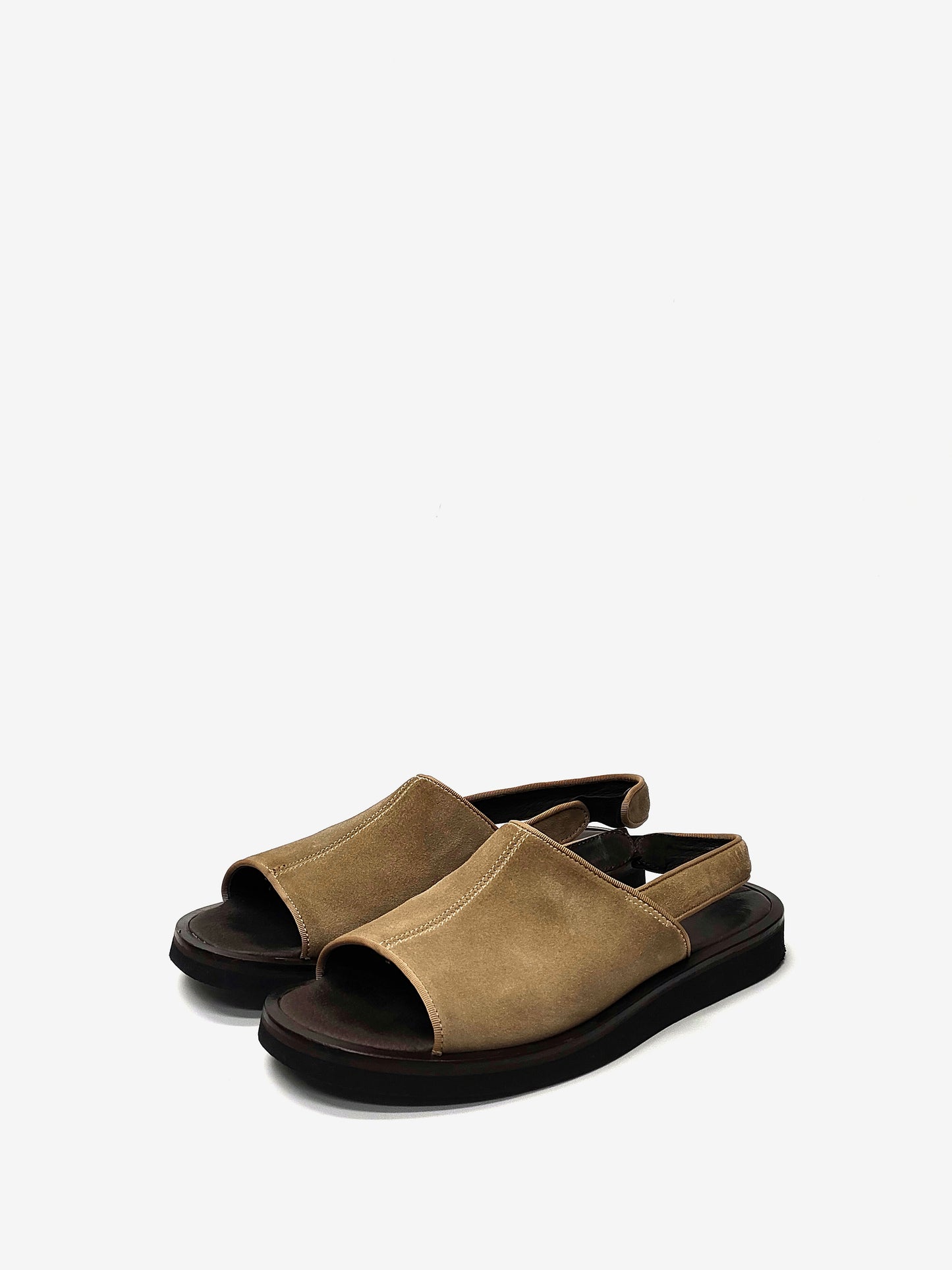'90s Emporio Armani Sandals in Suede