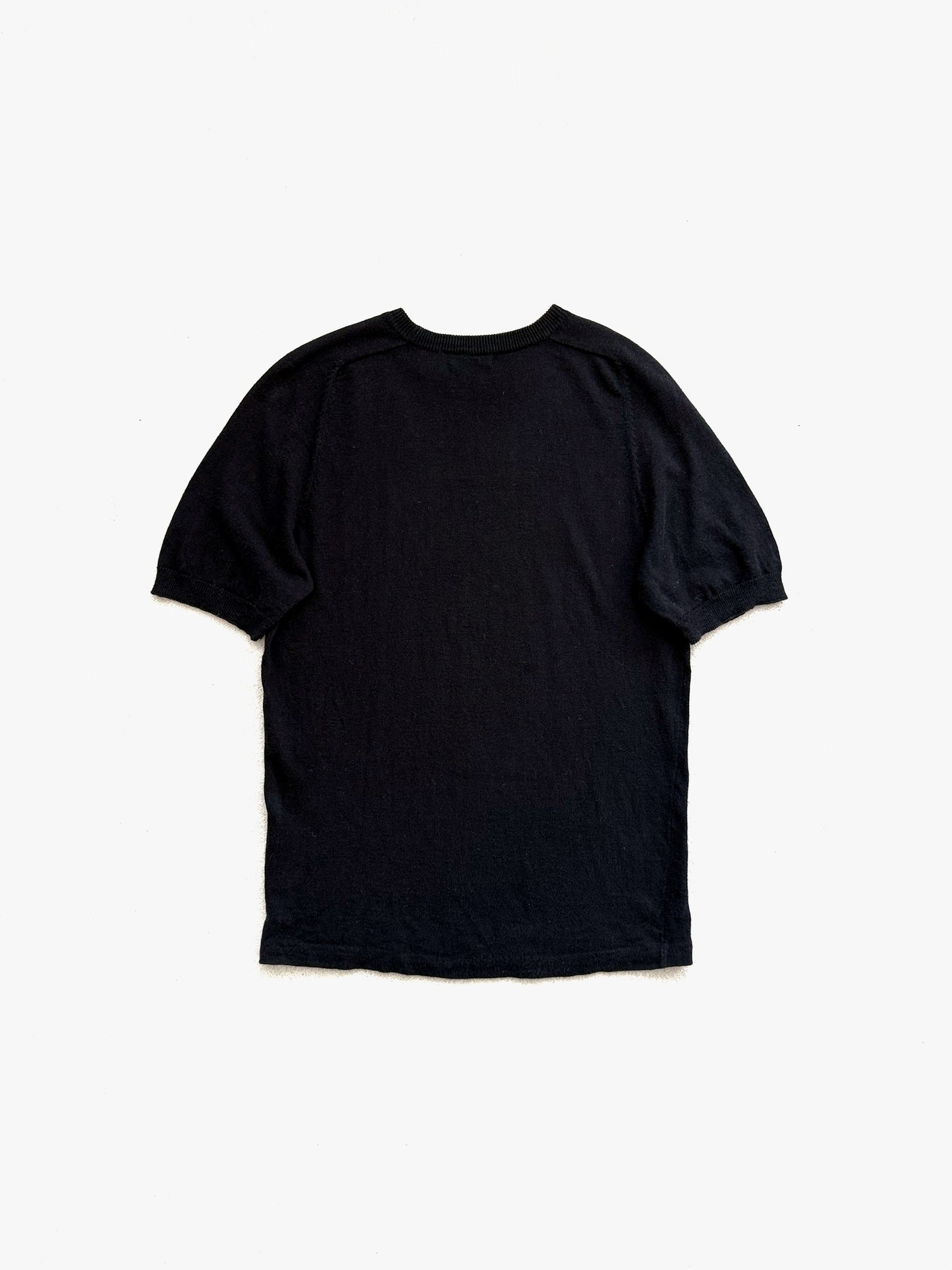 '90s Giorgio Armani S/S Sweater in Cotton Linen