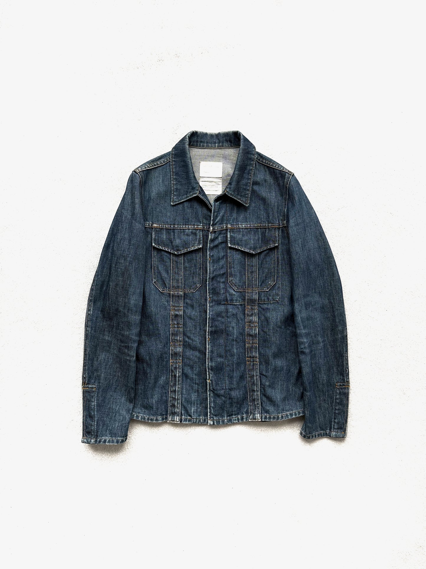 '00s Helmut Lang Slim Shirt Jacket in Cotton