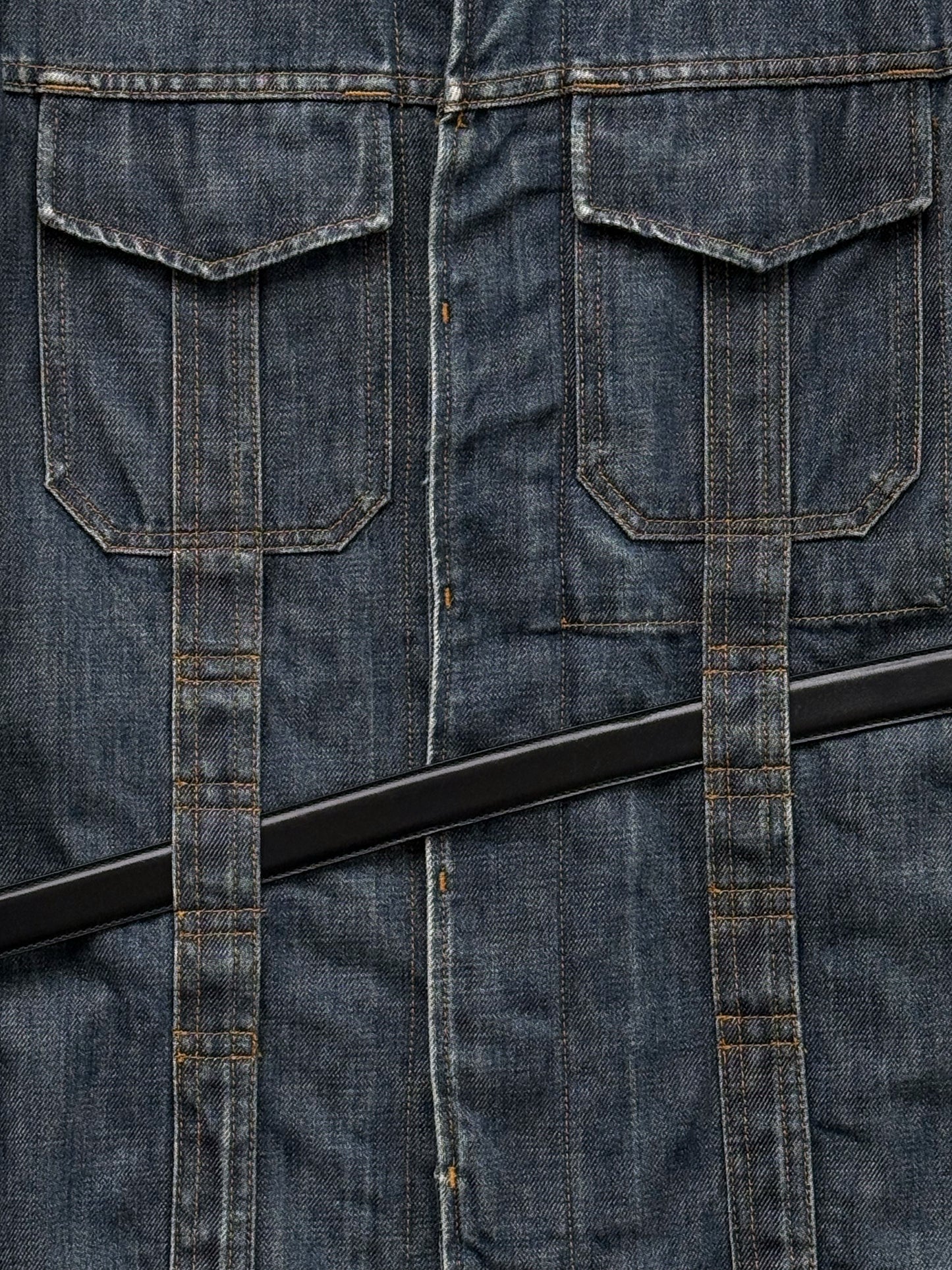 '00s Helmut Lang Slim Shirt Jacket in Cotton