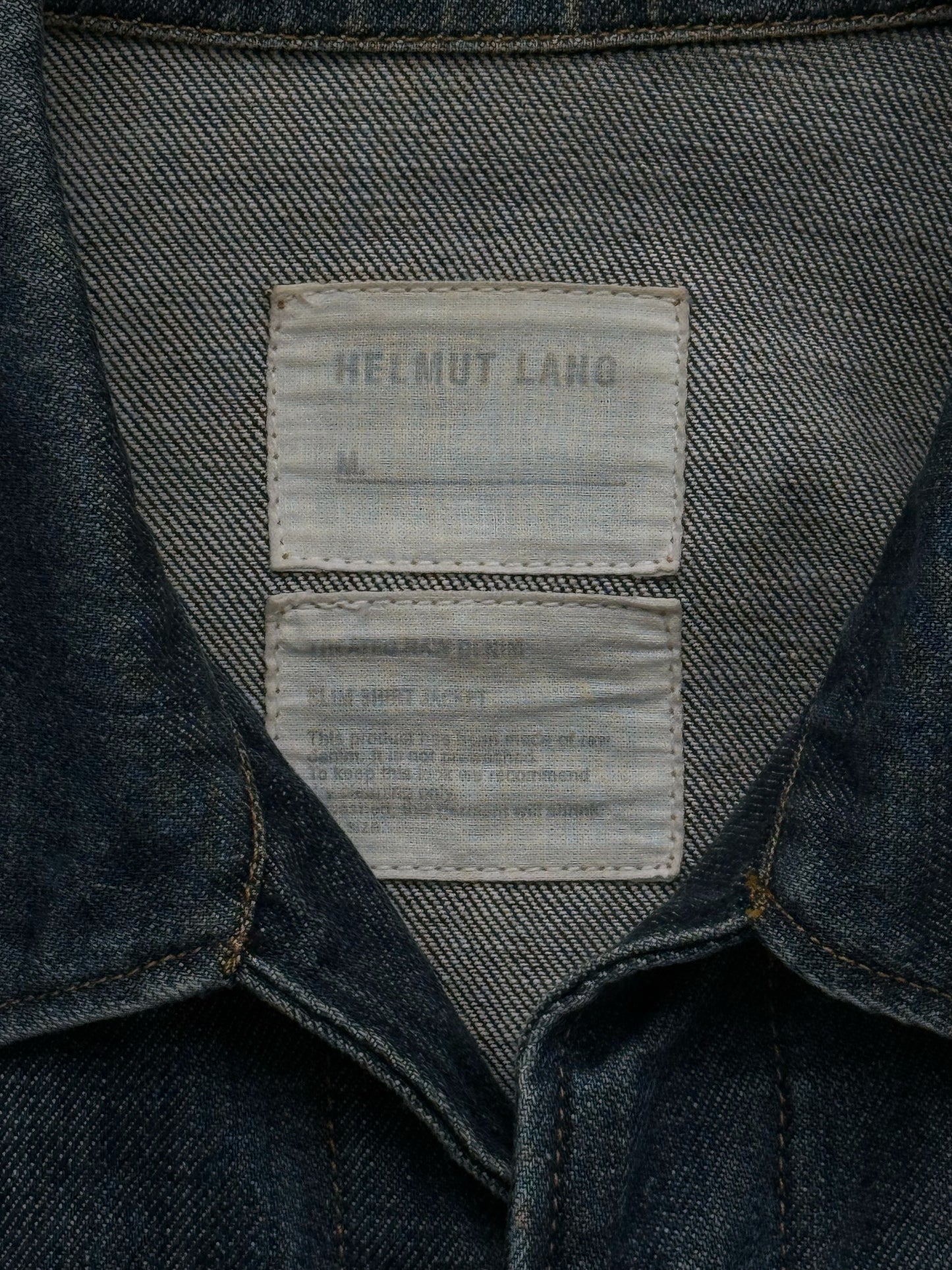 '00s Helmut Lang Slim Shirt Jacket in Cotton