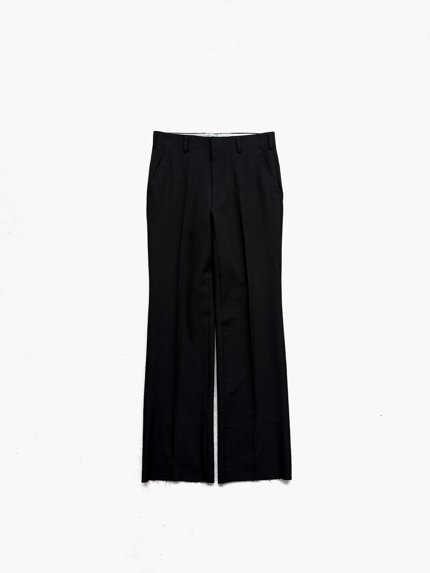 '70s Vintage Flare Trousers in Wool