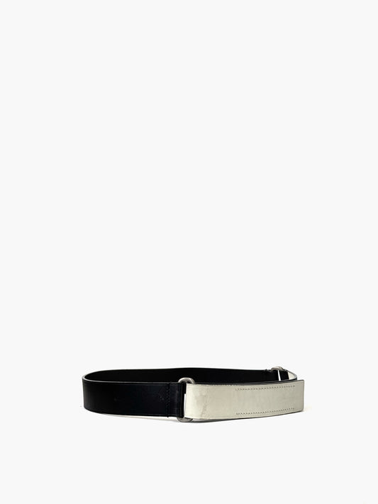 '00s Prada Velcro Belt in Leather