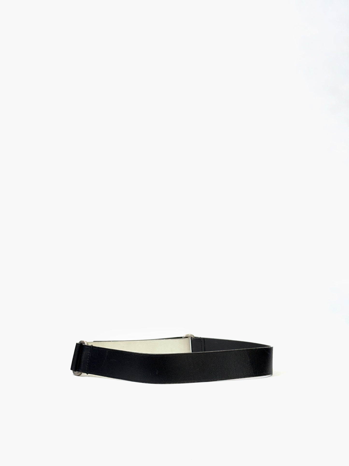 '00s Prada Velcro Belt in Leather