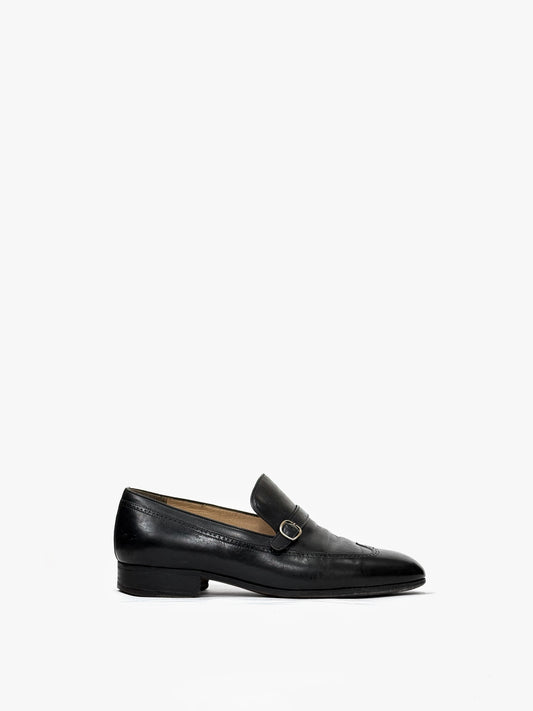 Tanino Crisci Buckle Loafers in Leather