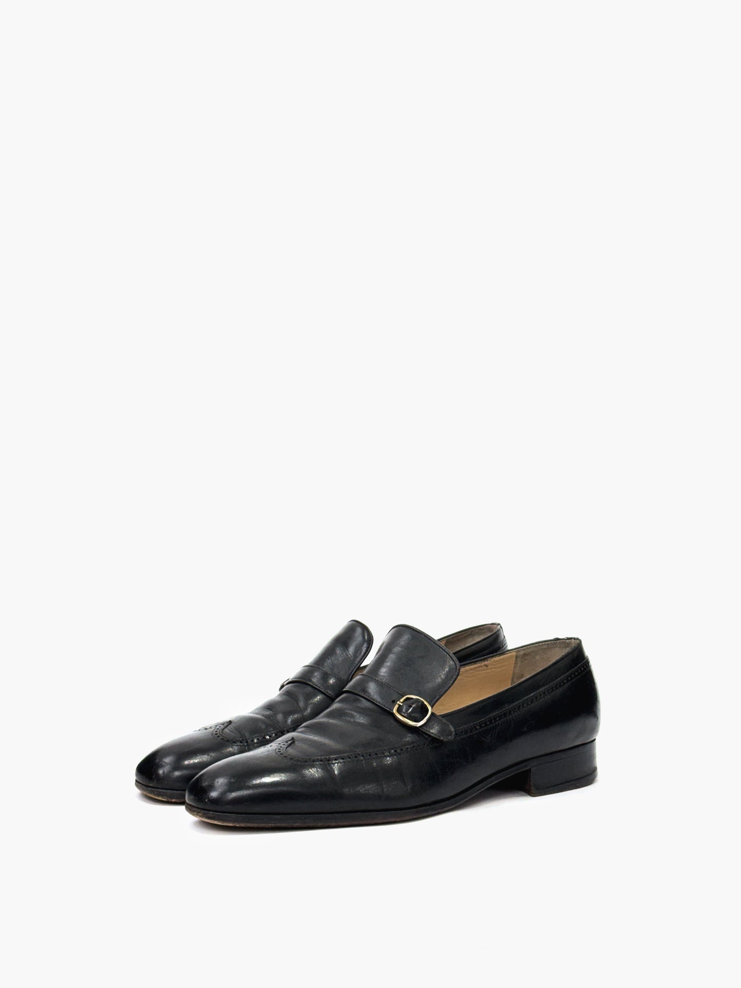 Tanino Crisci Buckle Loafers in Leather