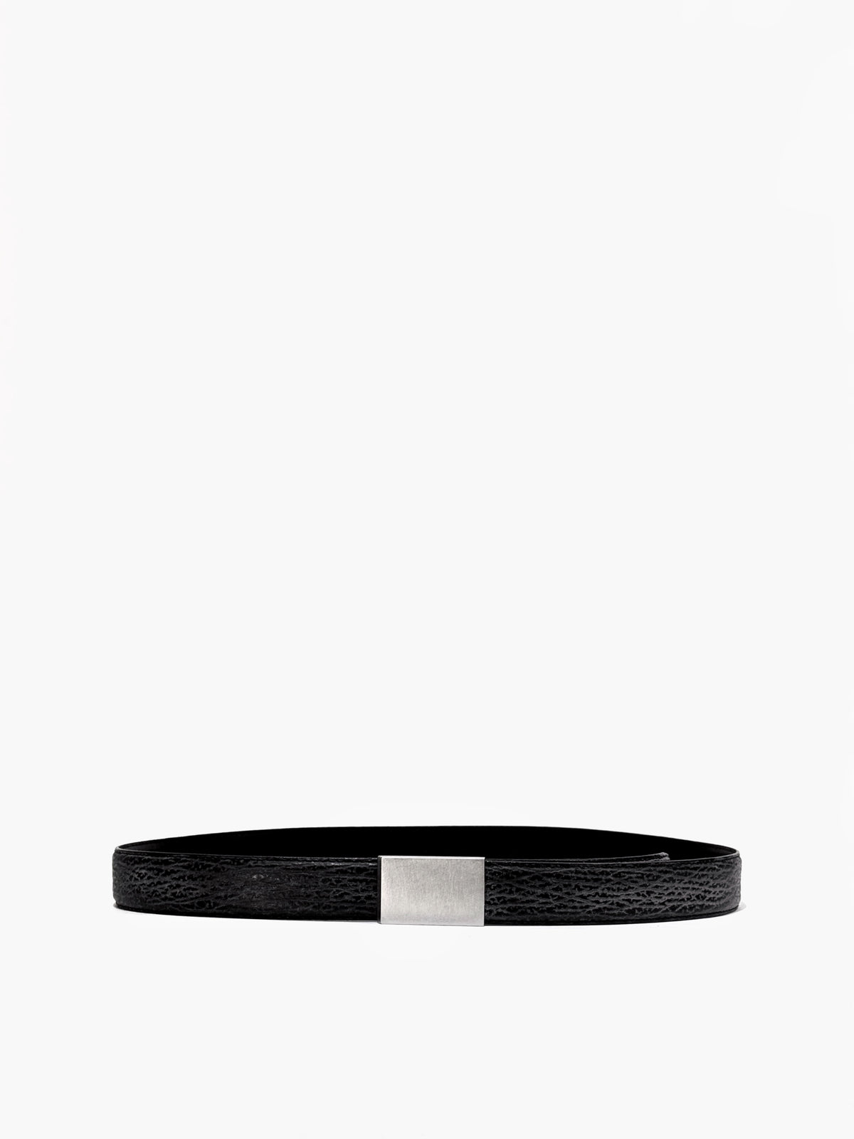 Vintage Shark Leather Belt with AB01 Buckle
