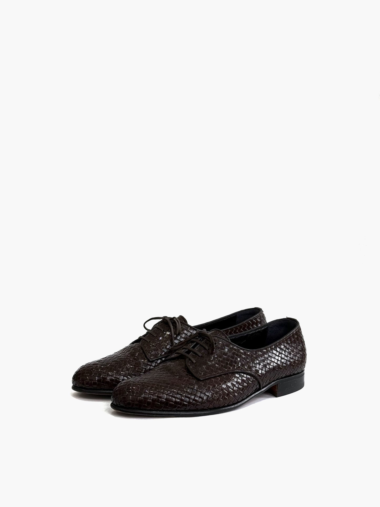 Vintage Stephane Kelian Woven Shoes in Leather
