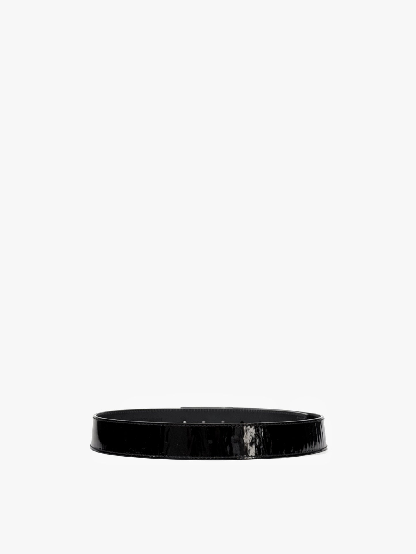 Giorgio Armani Belt in Enamel Leather