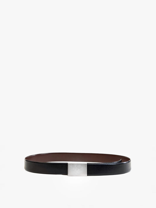Vintage Calf Leather Belt with AB01 Buckle