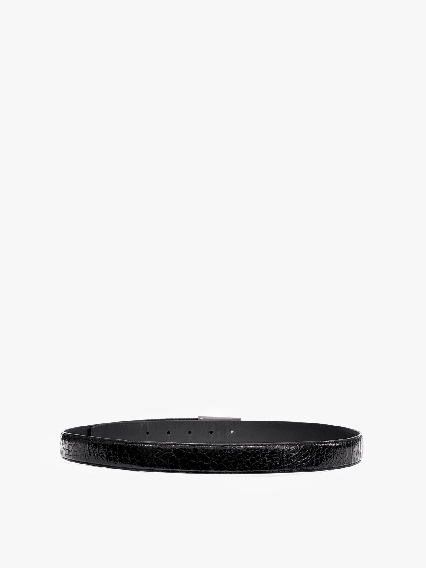 Vintage Crocodile Leather Belt with AB01 Buckle