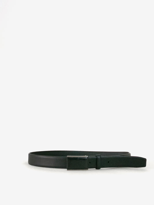 Giorgio Armani Belt in Leather with Flat Buckle