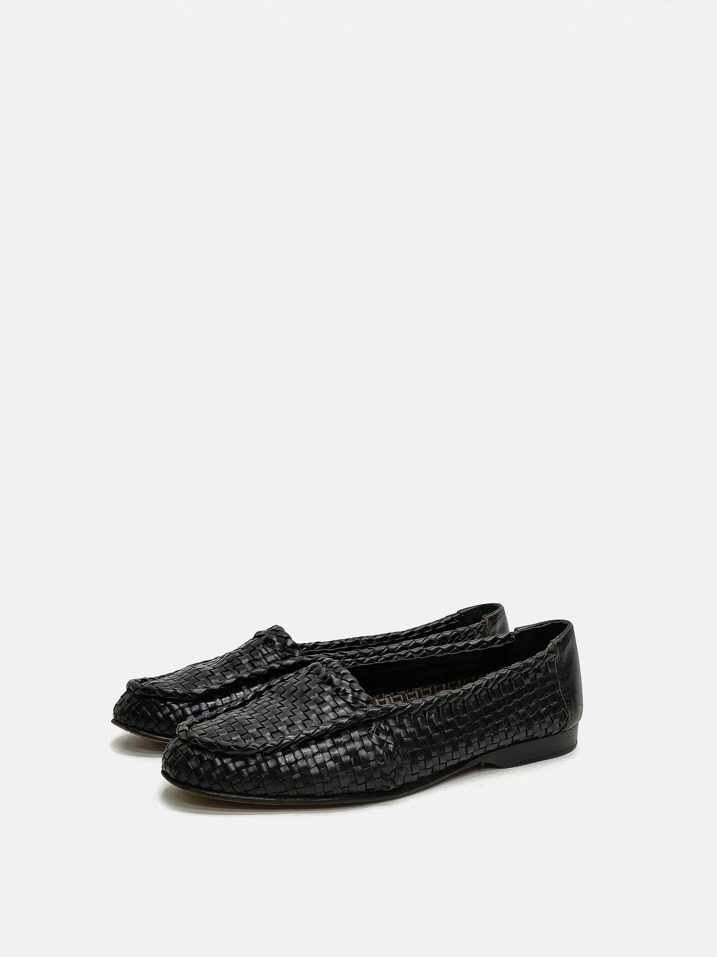 Cole Haan Bragano Woven Loafers in Leather