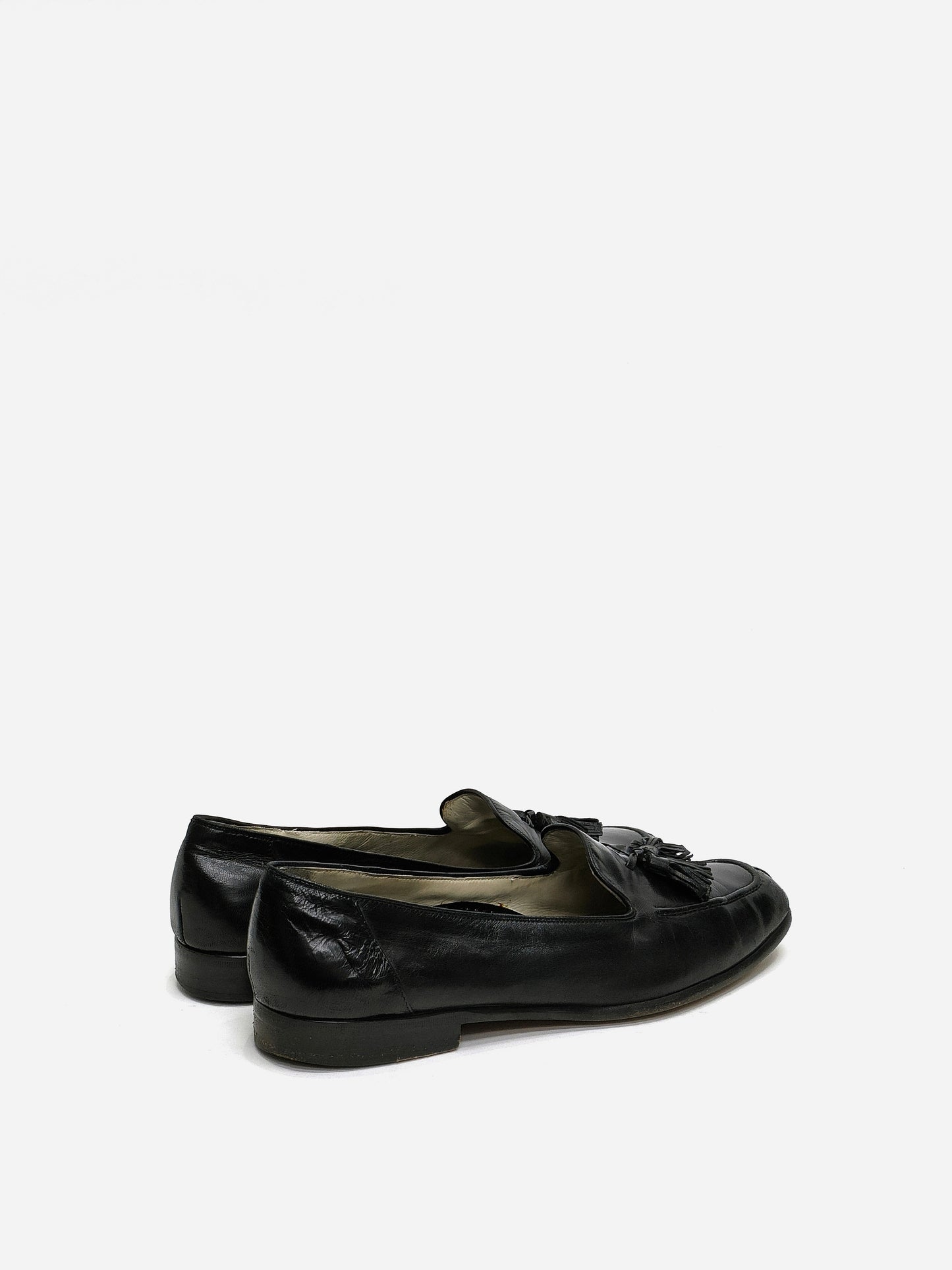 Cole Haan Bragano Loafers with Tassels in Leather