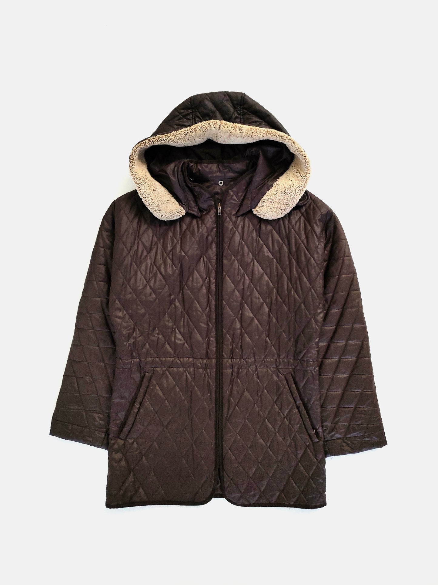 GFF Gianfranco Ferre Quilted Coat in Nylon