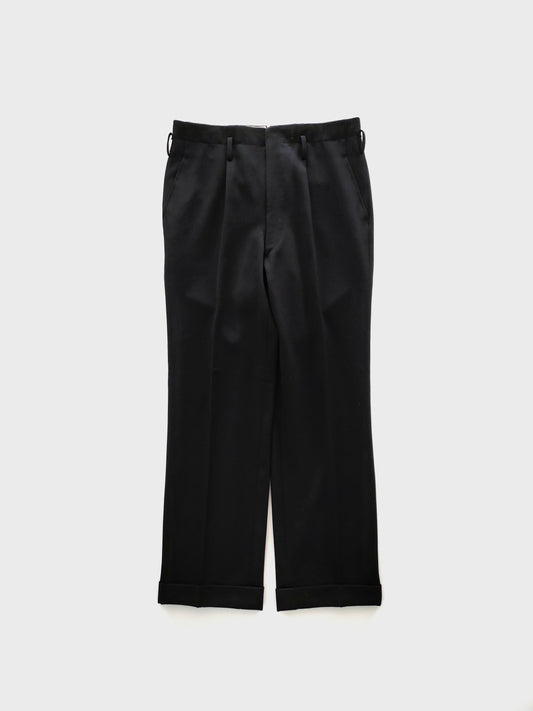 '70s Bespoke Tuck Trousers in Wool