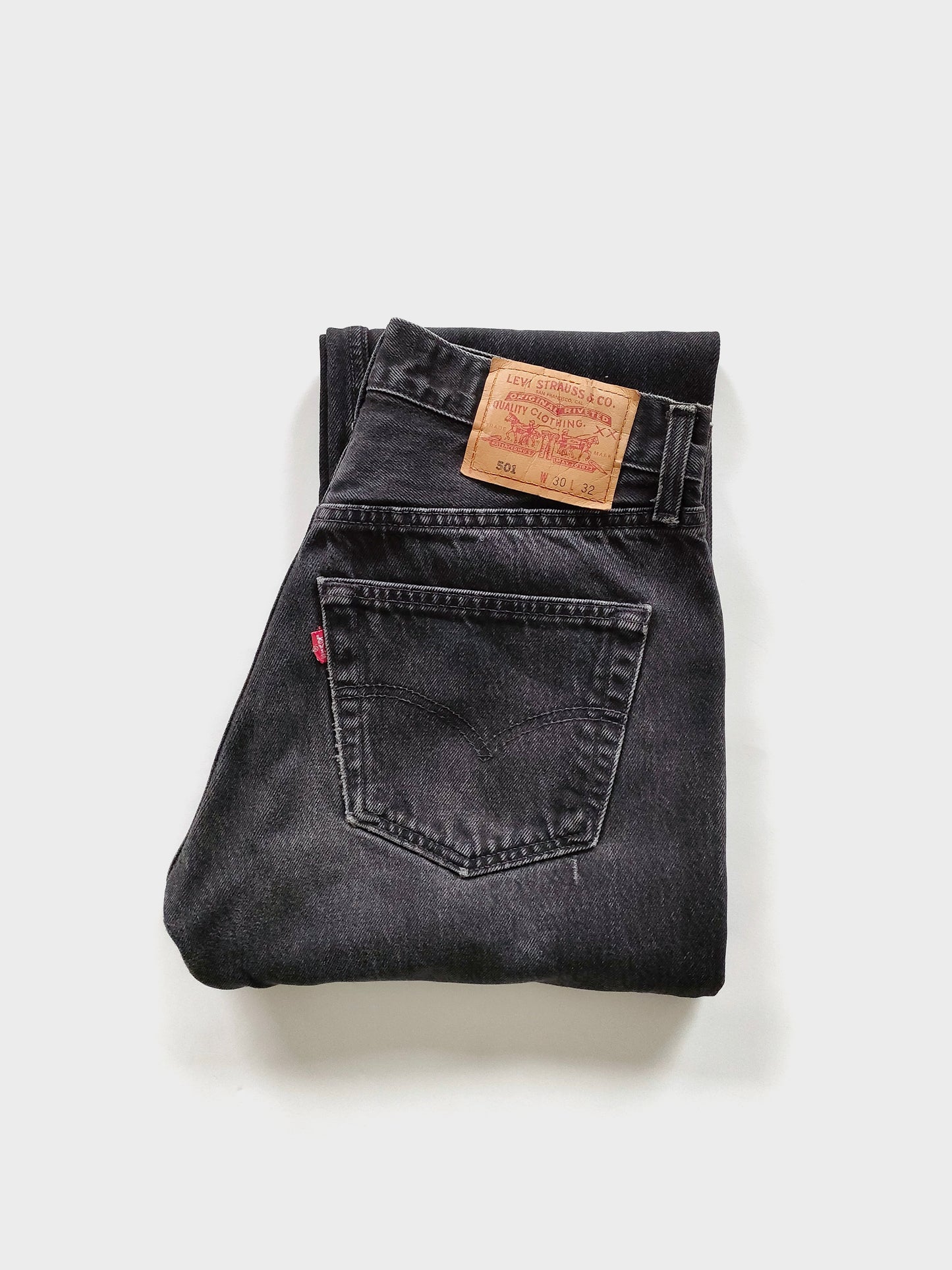 Levi's 501 Black Jeans W30